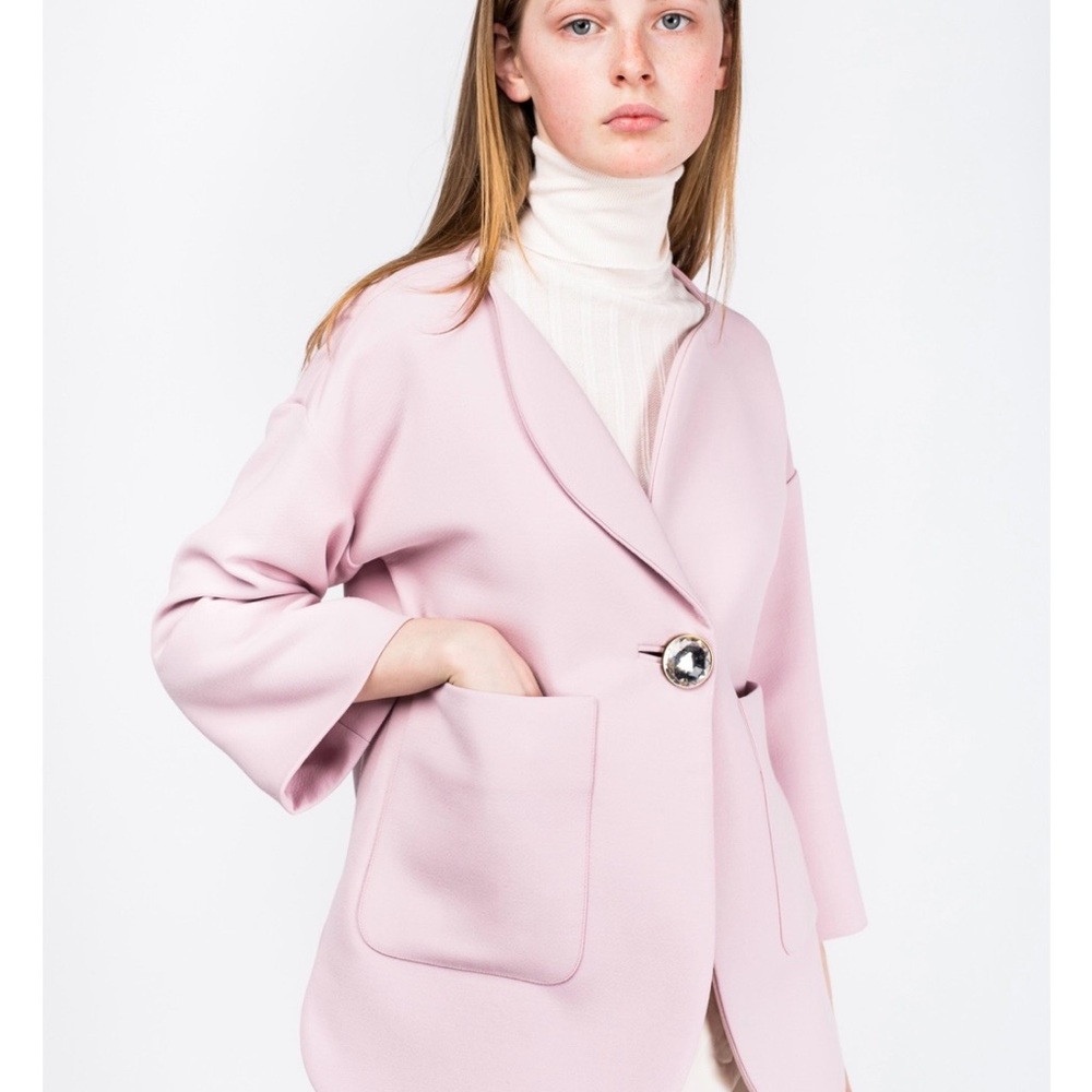 Marni Light Pink Single Button Jacket – Size EU 44/US 10